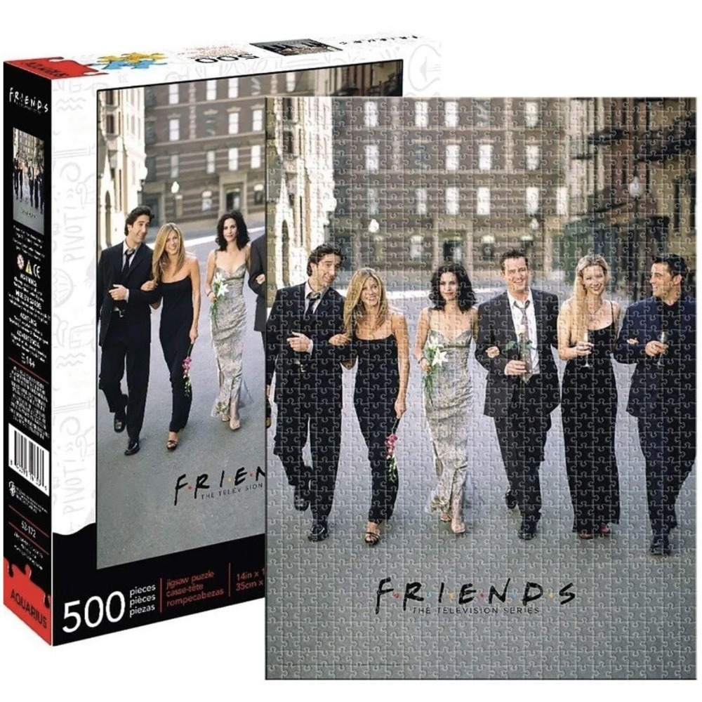 NEW Friends TV Show Wedding 500 Piece Jigsaw Puzzle 90s Kids Retro Family Sitcom
